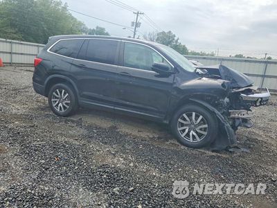 Czwarte zdjęcie samochodu z boku: 2022 HONDA PILOT EXL VIN:5FNYF6H56NB005748 - miniatura
