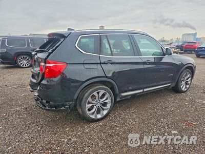 Trzecie zdjęcie samochodu z tyłu: 2017 BMW X3 XDRIVE35I VIN:5UXWX7C50H0U42454 - miniatura