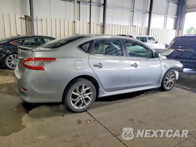 Trzecie zdjęcie samochodu z tyłu: 2013 NISSAN SENTRA S VIN:3N1AB7AP5DL617974 - miniatura