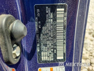 Zdjęcie 12 z 12 samochodu: 2019 TOYOTA 86 GT VIN:JF1ZNAE12K8703030 - miniatura