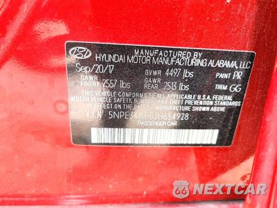 Zdjęcie 13 z 13 samochodu: 2018 HYUNDAI SONATA SEL VIN:5NPE34AF0JH654928 - miniatura
