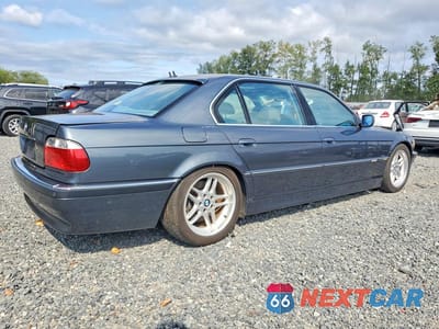 Trzecie zdjęcie samochodu z tyłu: 1999 BMW 750 IL VIN:WBAGJ0333XDD73375 - miniatura