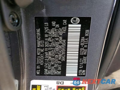 Zdjęcie 12 z 12 samochodu: 2023 LEXUS ES 350 LUXURY VIN:58AEZ1B15PU156548 - miniatura