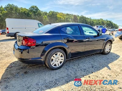 Trzecie zdjęcie samochodu z tyłu: 2014 DODGE AVENGER SE VIN:1C3CDZAB2EN174902 - miniatura