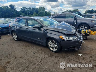 Czwarte zdjęcie samochodu z boku: 2018 FORD FUSION S HYBRID VIN:3FA6P0UU9JR142258 - miniatura