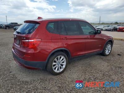 Trzecie zdjęcie samochodu z tyłu: 2013 BMW X3 XDRIVE28I VIN:5UXWX9C5XD0A25450 - miniatura