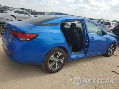 Trzecie zdjęcie samochodu z tyłu: 2022 NISSAN SENTRA SV VIN:3N1AB8CV7NY243227 - miniatura
