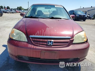 Piąte zdjęcie samochodu w środku: 2002 HONDA CIVIC EX VIN:1HGES25772L025644 - miniatura