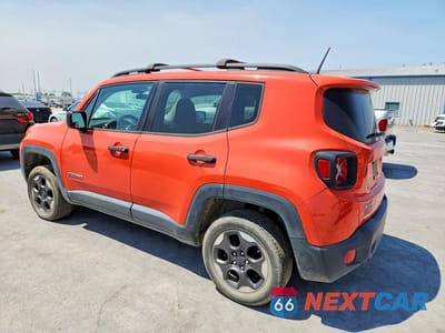 Drugie zdjęcie samochodu z przodu: 2016 JEEP RENEGADE SPORT VIN:ZACCJBAW2GPE00770 - miniatura