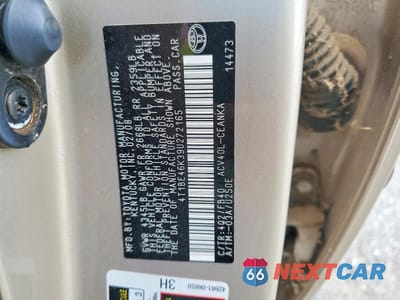 Zdjęcie 12 z 12 samochodu: 2009 TOYOTA CAMRY LE VIN:4T1BE46K39U272165 - miniatura