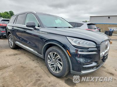 Czwarte zdjęcie samochodu z boku: 2022 LINCOLN AVIATOR VIN:5LM5J0XC0NGL09347 - miniatura