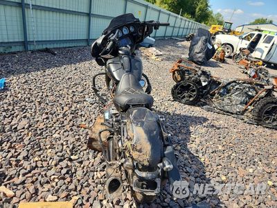 Czwarte zdjęcie samochodu z boku: 2014 HARLEY-DAVIDSON FLHX STREET GLIDE VIN:1HD1KBM16EB603803 - miniatura