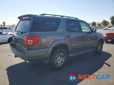 Trzecie zdjęcie samochodu z tyłu: 2003 TOYOTA SEQUOIA LIMITED VIN:5TDBT48A43S176992 - miniatura