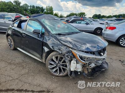 Czwarte zdjęcie samochodu z boku: 2020 TOYOTA COROLLA SE VIN:5YFS4RCE3LP032489 - miniatura