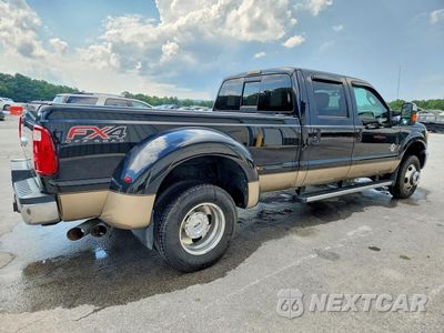 Trzecie zdjęcie samochodu z tyłu: 2014 FORD F350 SUPER DUTY VIN:1FT8W3DT6EEB44721 - miniatura