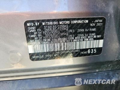 Zdjęcie 13 z 13 samochodu: 2022 MITSUBISHI OUTLANDER SE VIN:JA4J3UA89NZ050481 - miniatura