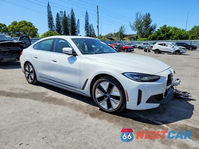 Czwarte zdjęcie samochodu z boku: 2024 BMW I4 XDRIVE 40 VIN:WBY83FB02RFS44025 - miniatura