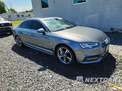 Czwarte zdjęcie samochodu z boku: 2018 AUDI A4 PREMIUM PLUS VIN:WAUENAF41JA066296 - miniatura
