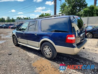 Drugie zdjęcie samochodu z przodu: 2008 FORD EXPEDITION EL EDDIE BAUER VIN:1FMFK18558LA81271 - miniatura