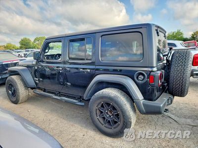 Drugie zdjęcie samochodu z przodu: 2020 JEEP WRANGLER UNLIMITED SPORT VIN:1C4HJXDN1LW148030 - miniatura