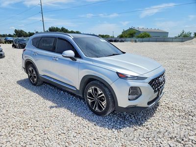 Czwarte zdjęcie samochodu z boku: 2019 HYUNDAI SANTA FE LIMITED 2.0T VIN:5NMS53AA8KH049517 - miniatura