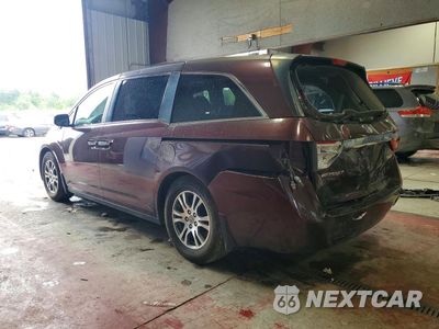 Drugie zdjęcie samochodu z przodu: 2012 HONDA ODYSSEY EXL VIN:5FNRL5H66CB122226 - miniatura