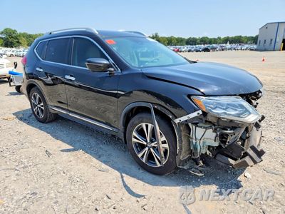 Czwarte zdjęcie samochodu z boku: 2017 NISSAN ROGUE SL VIN:5N1AT2MT8HC861329 - miniatura