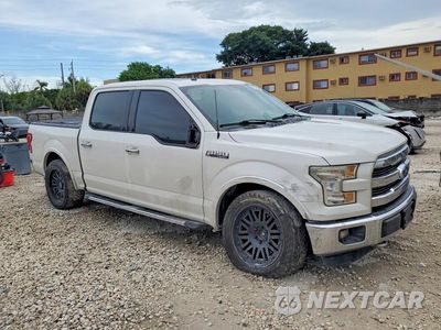 Czwarte zdjęcie samochodu z boku: 2016 FORD F150 SUPERCREW VIN:1FTEW1EF4GFB39742 - miniatura