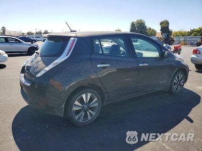 Trzecie zdjęcie samochodu z tyłu: 2017 NISSAN LEAF SV VIN:1N4BZ0CP9HC301891 - miniatura