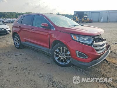 Czwarte zdjęcie samochodu z boku: 2015 FORD EDGE TITANIUM VIN:2FMTK3K81FBC41063 - miniatura