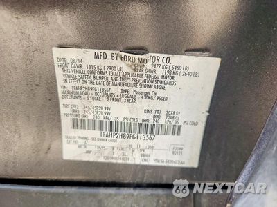Zdjęcie 13 z 13 samochodu: 2015 FORD TAURUS SEL VIN:1FAHP2H89FG113567 - miniatura