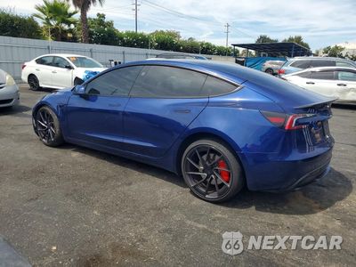 Drugie zdjęcie samochodu z przodu: 2024 TESLA MODEL 3 VIN:5YJ3E1ET4RF848940 - miniatura