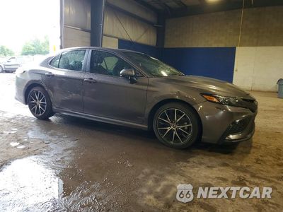Czwarte zdjęcie samochodu z boku: 2021 TOYOTA CAMRY SE VIN:4T1G11AK4MU527695 - miniatura