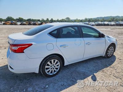 Trzecie zdjęcie samochodu z tyłu: 2017 NISSAN SENTRA S VIN:3N1AB7AP6HY237518 - miniatura