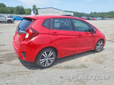 Trzecie zdjęcie samochodu z tyłu: 2015 HONDA FIT EX VIN:3HGGK5H85FM717033 - miniatura