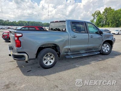 Trzecie zdjęcie samochodu z tyłu: 2020 CHEVROLET SILVERADO C1500 LT VIN:3GCPWCEK4LG353169 - miniatura