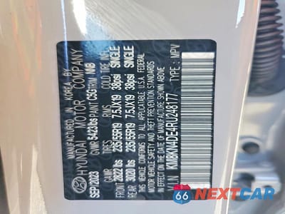 Zdjęcie 14 z 14 samochodu: 2024 HYUNDAI IONIQ 5 SEL VIN:KM8KN4DE4RU248177 - miniatura