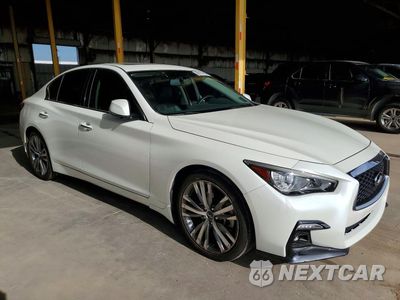 Czwarte zdjęcie samochodu z boku: 2018 INFINITI Q50 3.0T SPORT VIN:JN1EV7APXJM365374 - miniatura