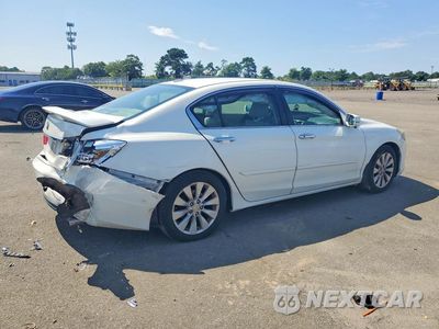 Trzecie zdjęcie samochodu z tyłu: 2014 HONDA ACCORD EXL VIN:1HGCR2F84EA145136 - miniatura
