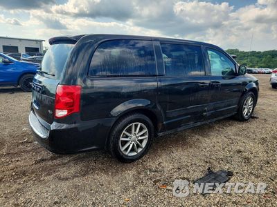 Trzecie zdjęcie samochodu z tyłu: 2014 DODGE GRAND CARAVAN R/T VIN:2C4RDGEGXER458796 - miniatura