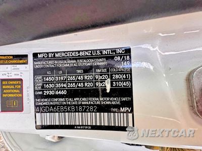 Zdjęcie 10 z 14 samochodu: 2019 MERCEDES-BENZ GLE 43 AMG VIN:4JGDA6EB5KB187282 - miniatura