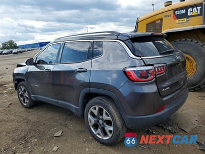 Drugie zdjęcie samochodu z przodu: 2018 JEEP COMPASS LIMITED VIN:3C4NJDCB6JT395622 - miniatura