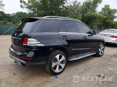 Trzecie zdjęcie samochodu z tyłu: 2017 MERCEDES-BENZ GLE 350 VIN:4JGDA5JB5HA837534 - miniatura