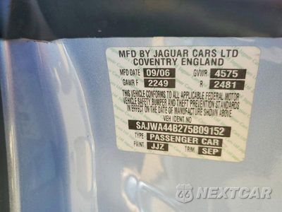 Zdjęcie 12 z 12 samochodu: 2007 JAGUAR XK VIN:SAJWA44B275B09152 - miniatura