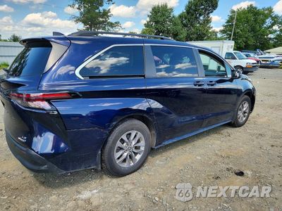 Trzecie zdjęcie samochodu z tyłu: 2023 TOYOTA SIENNA LE VIN:5TDKRKECXPS159645 - miniatura
