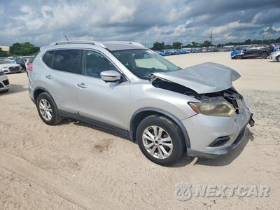 Czwarte zdjęcie samochodu z boku: 2016 NISSAN ROGUE SV VIN:KNMAT2MT1GP616335 - miniatura