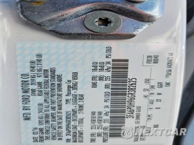 Zdjęcie 13 z 13 samochodu: 2016 FORD FUSION SE VIN:3FA6P0H96GR382625 - miniatura