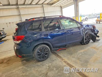 Trzecie zdjęcie samochodu z tyłu: 2022 SUBARU FORESTER SPORT VIN:JF2SKAGC1NH465793 - miniatura