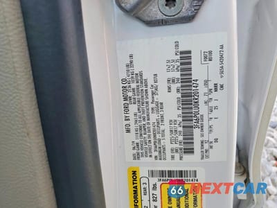 Zdjęcie 13 z 13 samochodu: 2019 FORD FUSION SE VIN:3FA6P0LU0KR201474 - miniatura