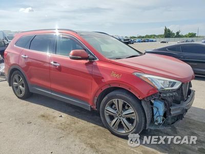 Czwarte zdjęcie samochodu z boku: 2014 HYUNDAI SANTA FE LIMITED VIN:KM8SR4HF9EU077296 - miniatura